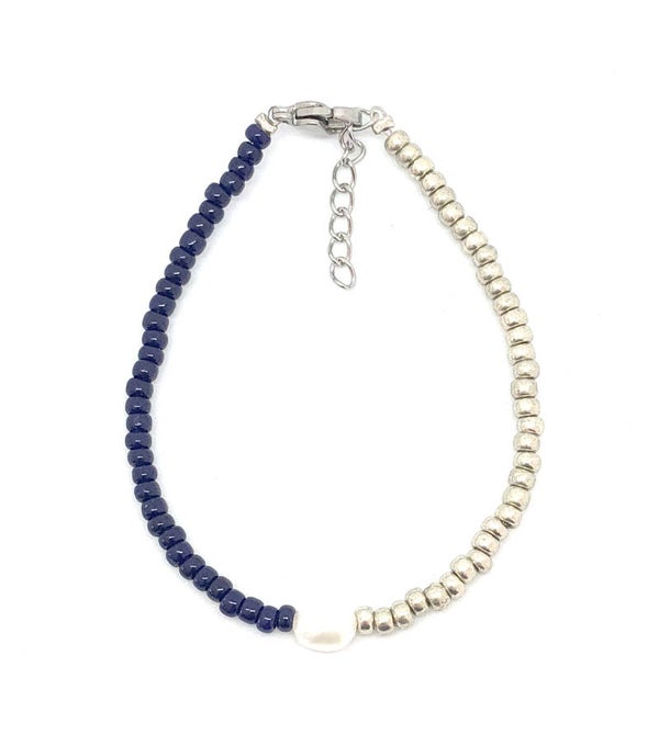 Blue/Silver Bracelet