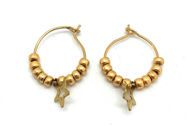 Gold Star Hoops