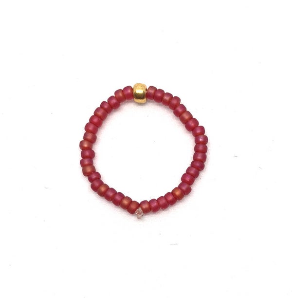 Bead Ring Red