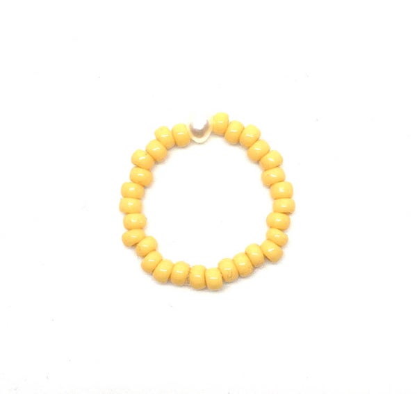 Bead Ring Yellow