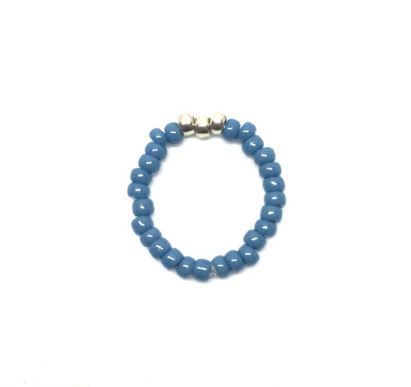 Bead Ring Blue