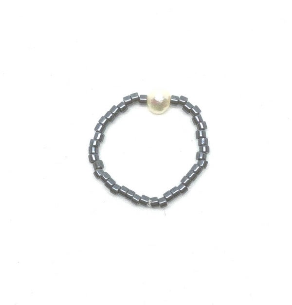 Bead Ring Grey