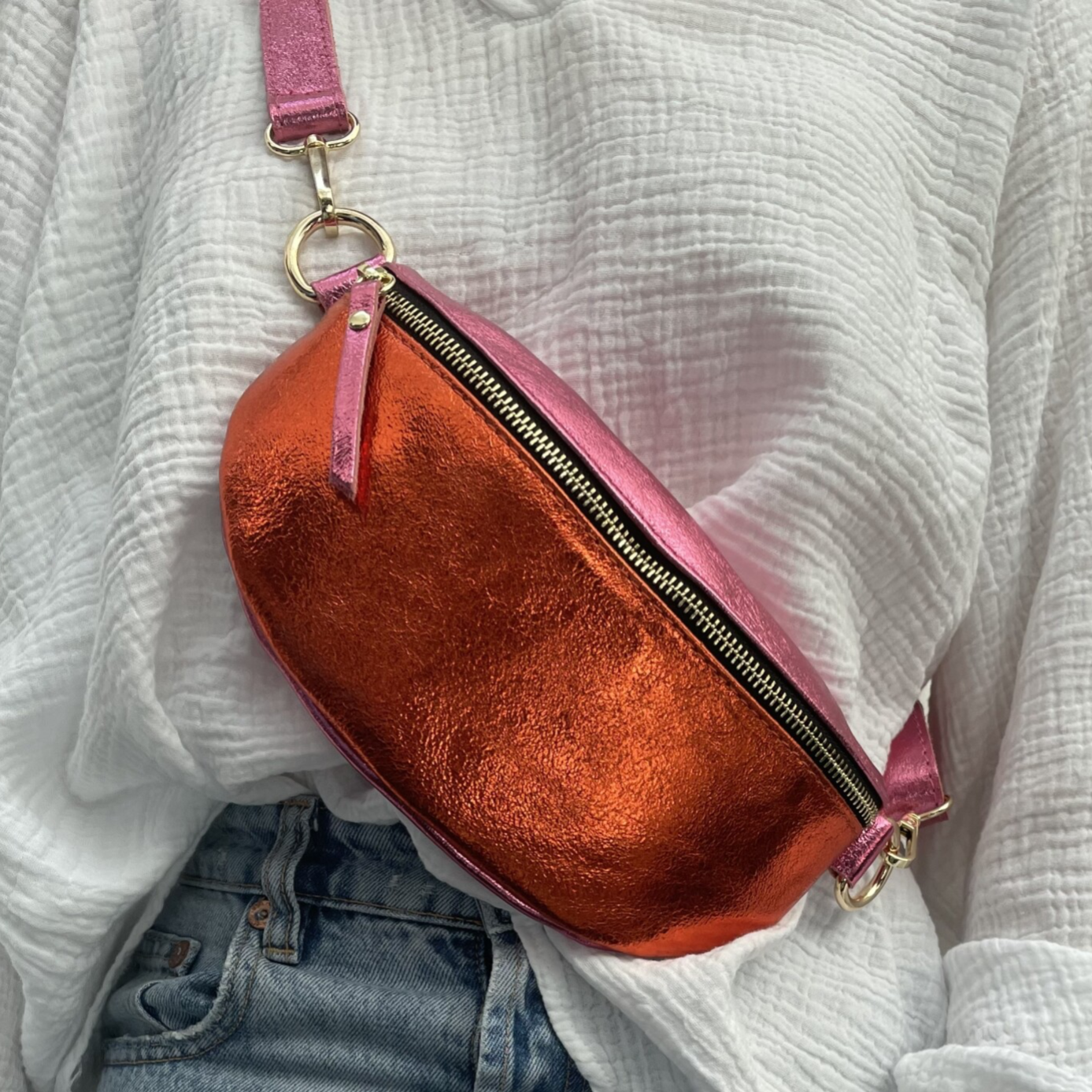 Festival Bag Pink/Orange