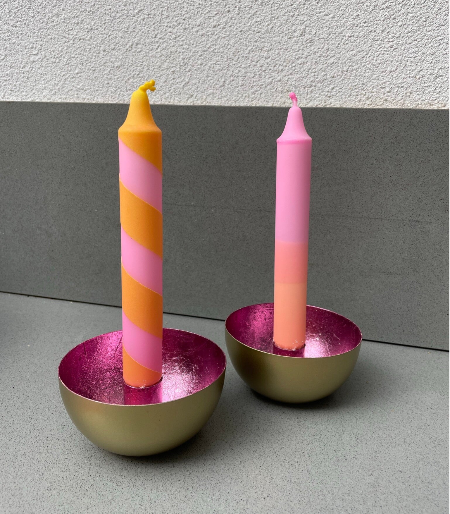 Dip Dye Set kaarsen (per 3)