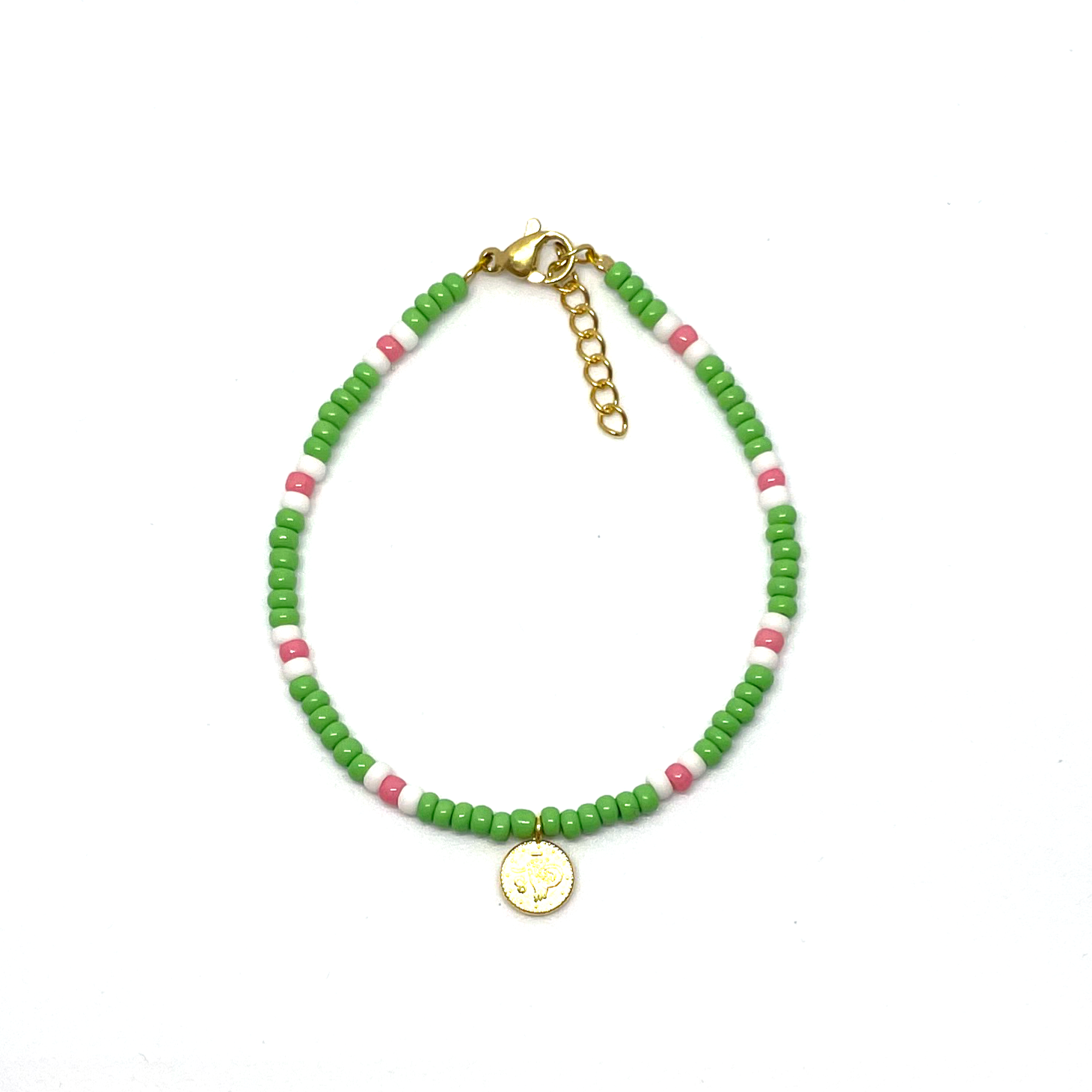 Green/Pink Bracelets