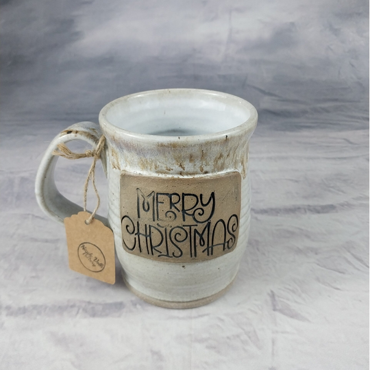 White "Merry Christmas" Mug