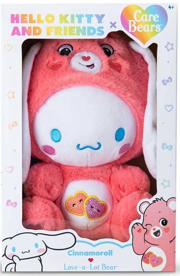 Troetelbeertjes Knuffel 25 cm Hello Kitty -  Cinnamoroll als Love a Lot Bear