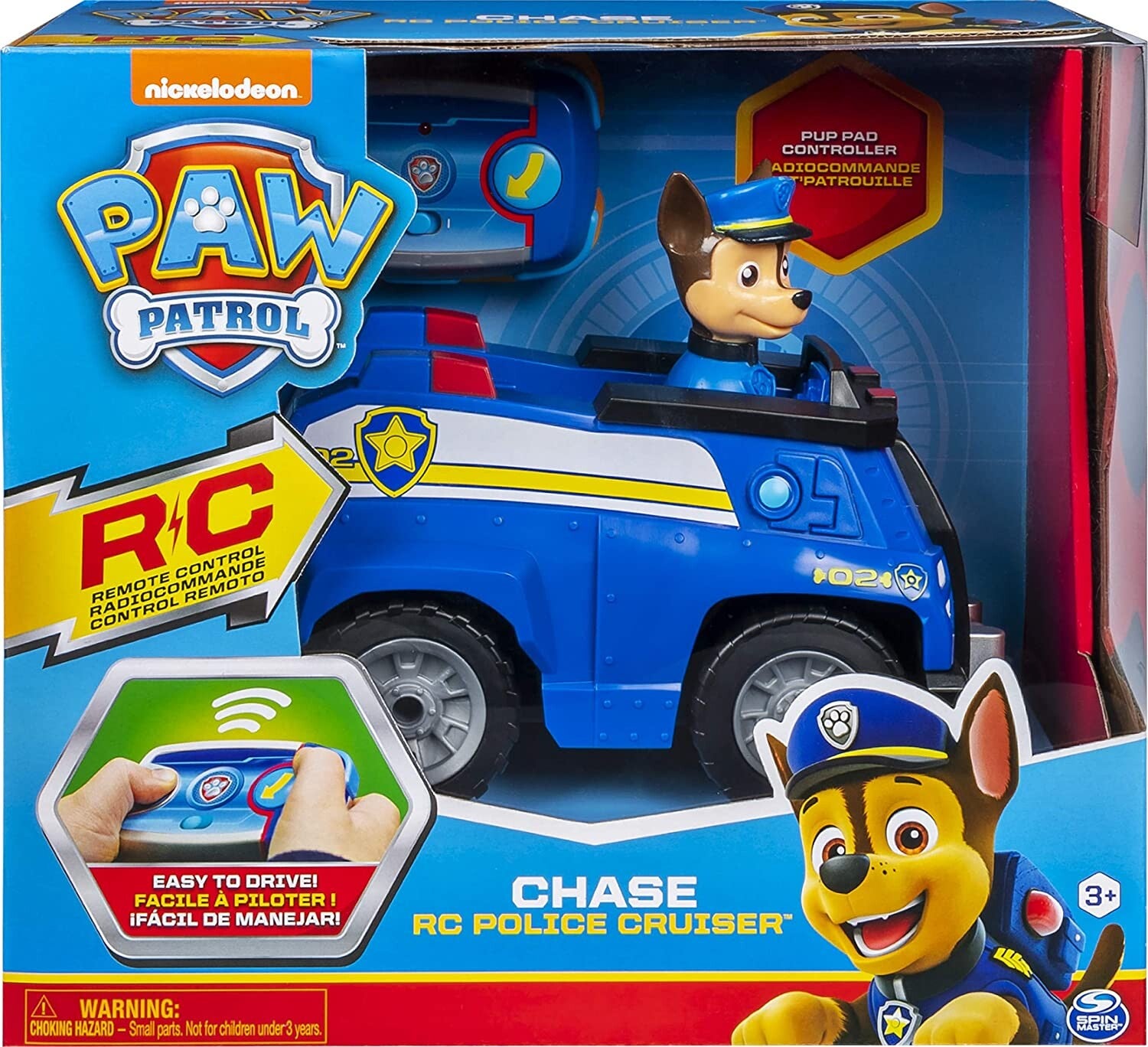 Paw Patrol Chase Bestuurbare R/C Police Cruiser