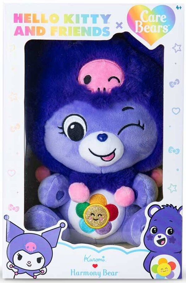 Troetelbeertjes Knuffel 25 cm Hello Kitty – Harmony Bear als Kuromi