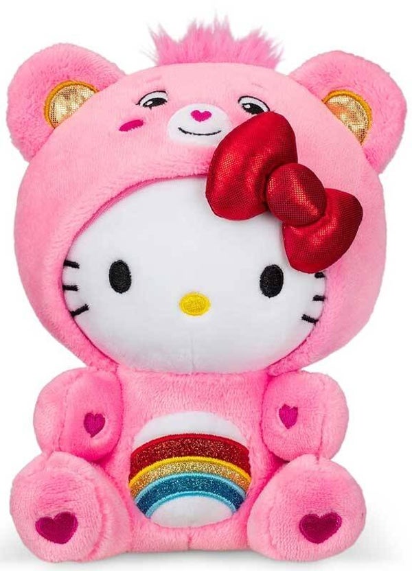 Troetelbeertjes Knuffel 22 cm  Hello Kitty – Kitty als Cheer Bear
