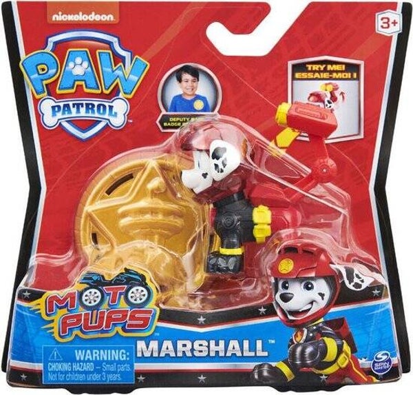 Paw Patrol Moto Themed Pup Marshall