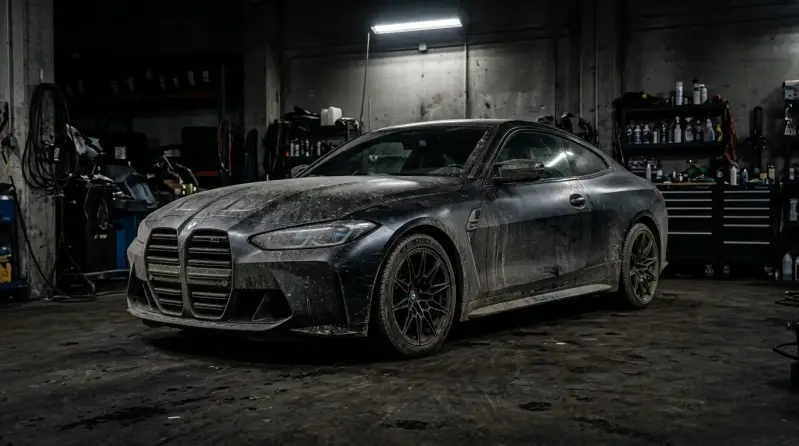 BMW vor der Aufbereitung