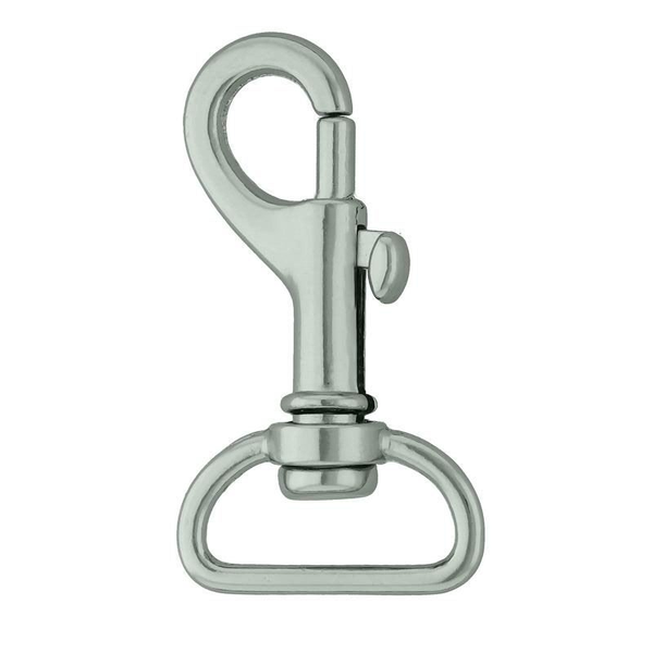 Mini-Schlüsselkarabiner verchromt 43mm