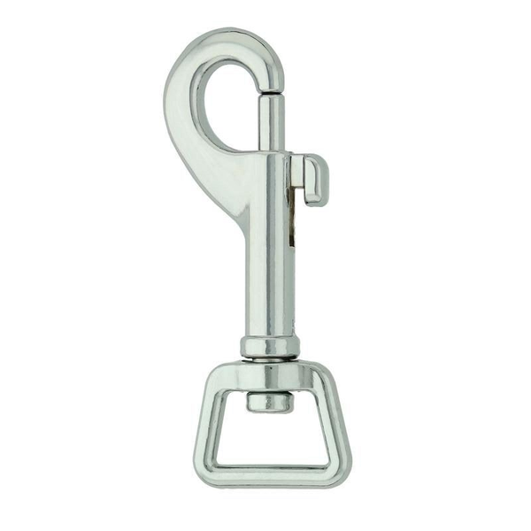 Bolzenkarabiner verchromt 66mm 17/20