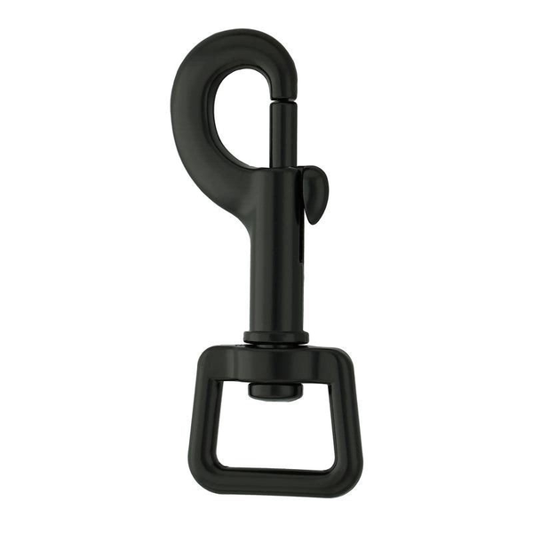 Bolzenkarabiner schwarz 66mm 17/20