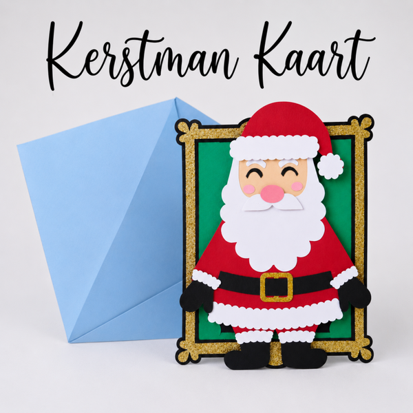 Kerstman kaart
