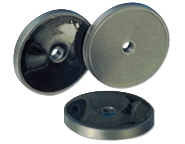 Ø 25x3.2mm-ABS-EPOXY-POTTED-TAG-BLACK-LF-EM4200