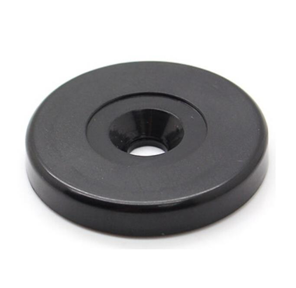 Ø 29,5x4,5mm-NFC-ON-METAL-TAG-BLACK-HF-ICODE-SLIX 2