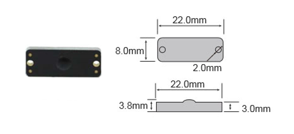 22x8mm-ON-METAL-TAG-BLACK-UHF-Higgs 3