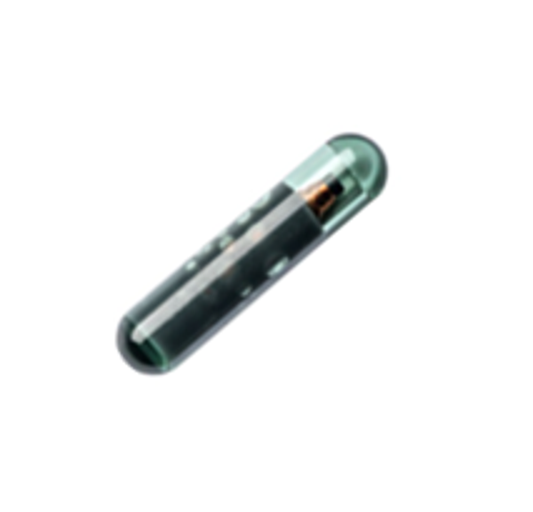 Ø 3 x 13 mm-NFC-GLASS-TAG-HF-ICODE-SLIX