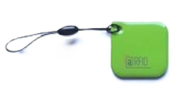 SMART-NFC-RFID-KEY-CHAIN-GREEN-NTAG203