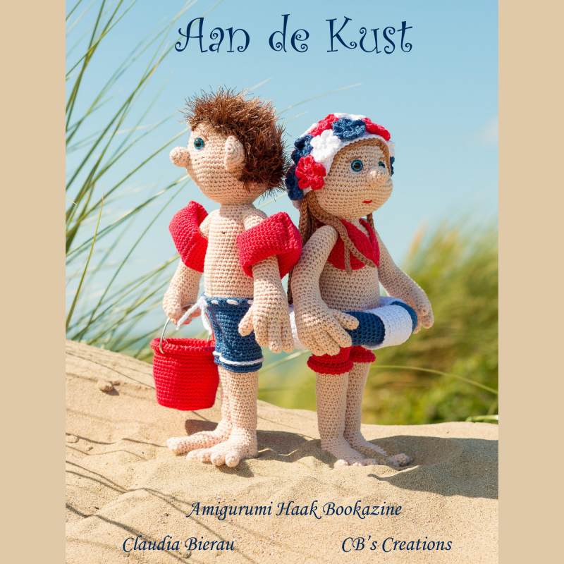Cover At the Coast Amigurumi Crochet Bookazine Dutch