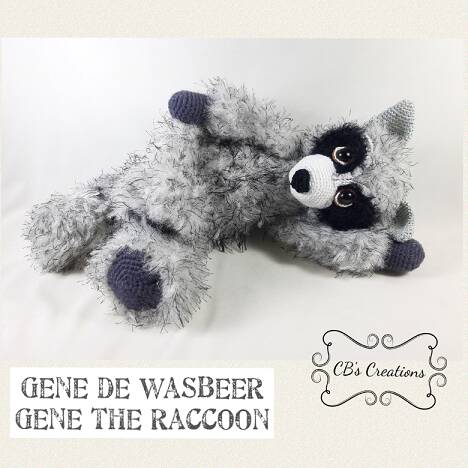 amigurumi crochet pattern raccoon