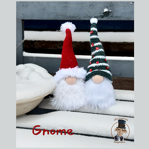 Christmas Gnomes Tree and Santa Claus