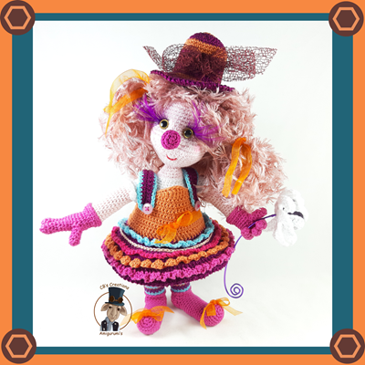 amigurumi crochet pattern funny girl