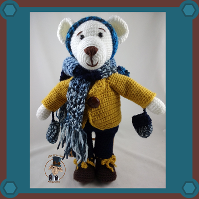 Amigurumi crochet pattern polar bear