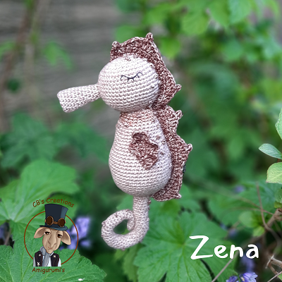 Crochet pattern Seahorse