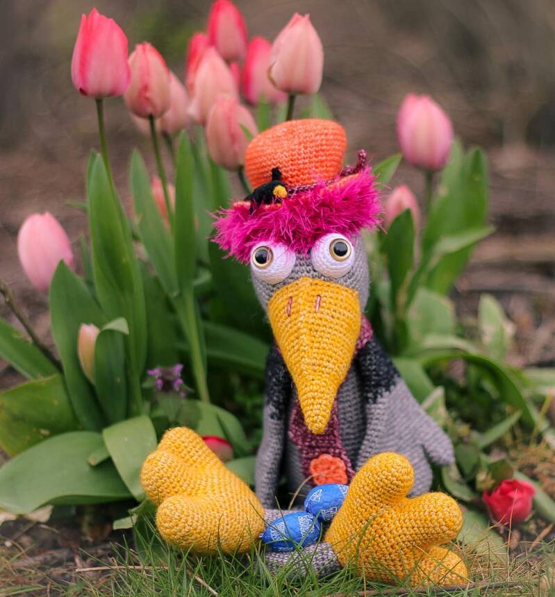 Squeek with Easter also outside