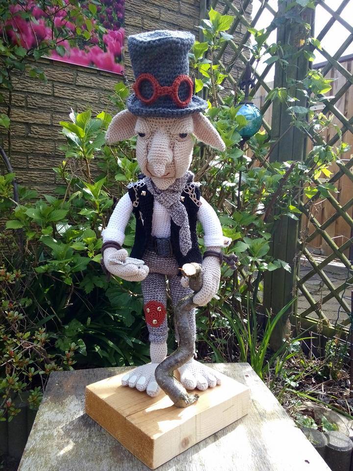 Crochet pattern Franklin Forge