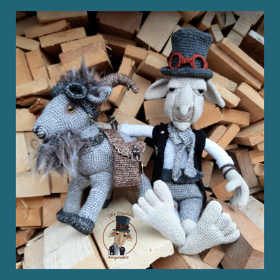 Franklin and goat Milton James