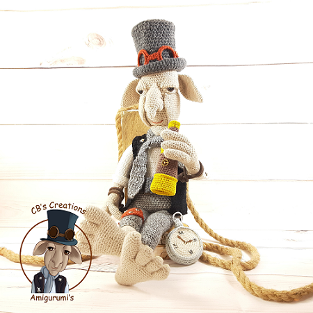 Franklin Forge and binoculars, amigurumi crochet patterns