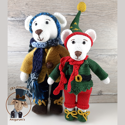 Crochet pattern polar bear IJsbrand