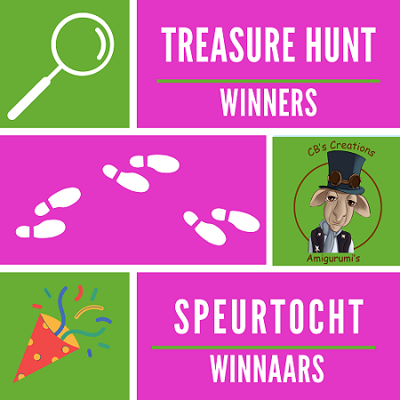 winners treasure hunt CB's Creations
