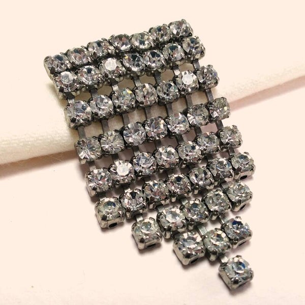 Outlet - Strass regen broche