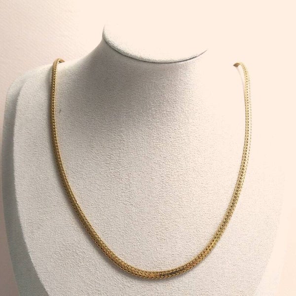 Monet vergulde ketting 80s