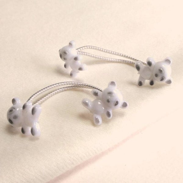 Pandabeer haarelastiekjes 80s