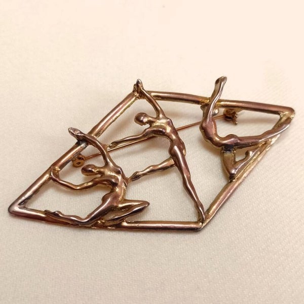 Outlet - Copper atletes broche