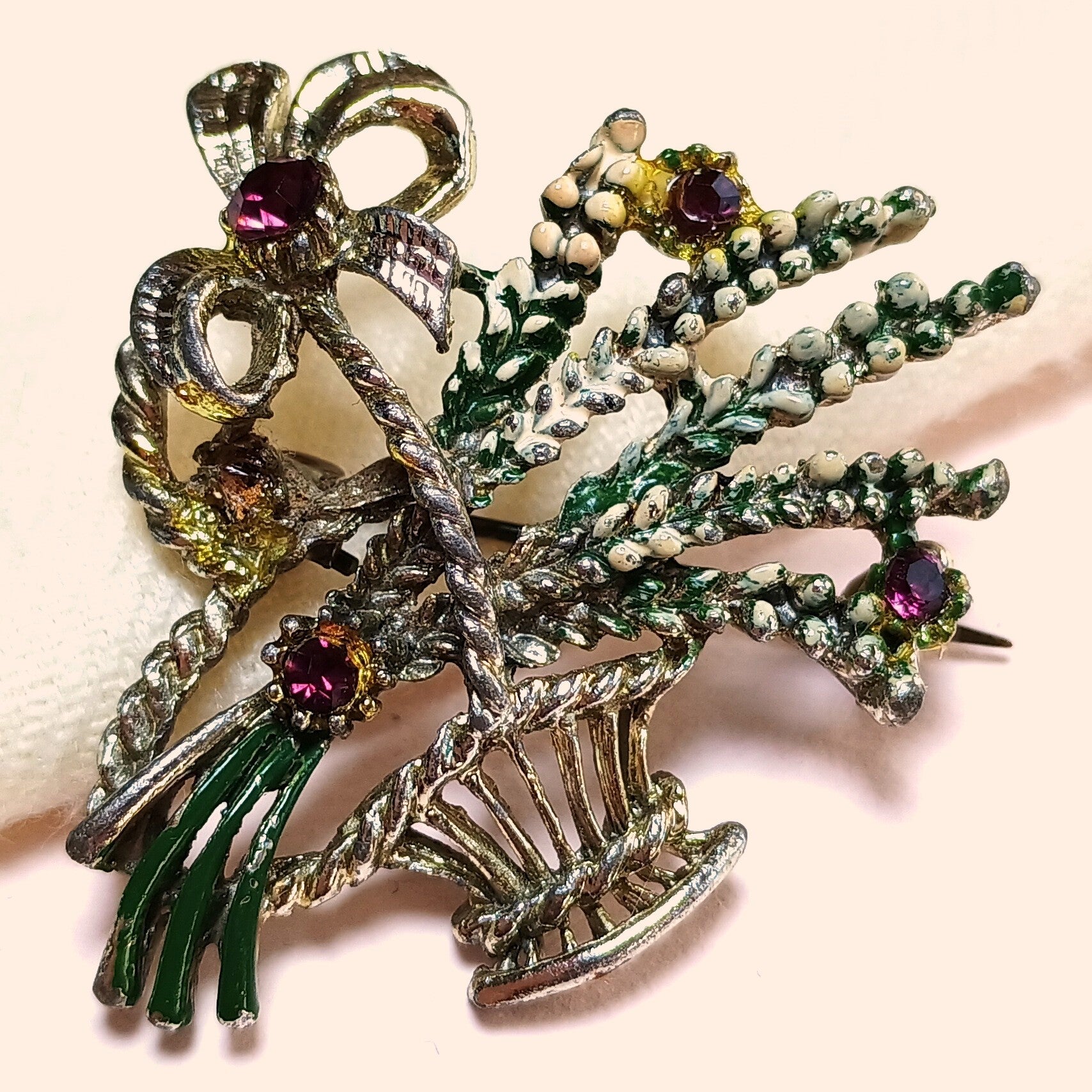 Schotse heide mand broche 60s