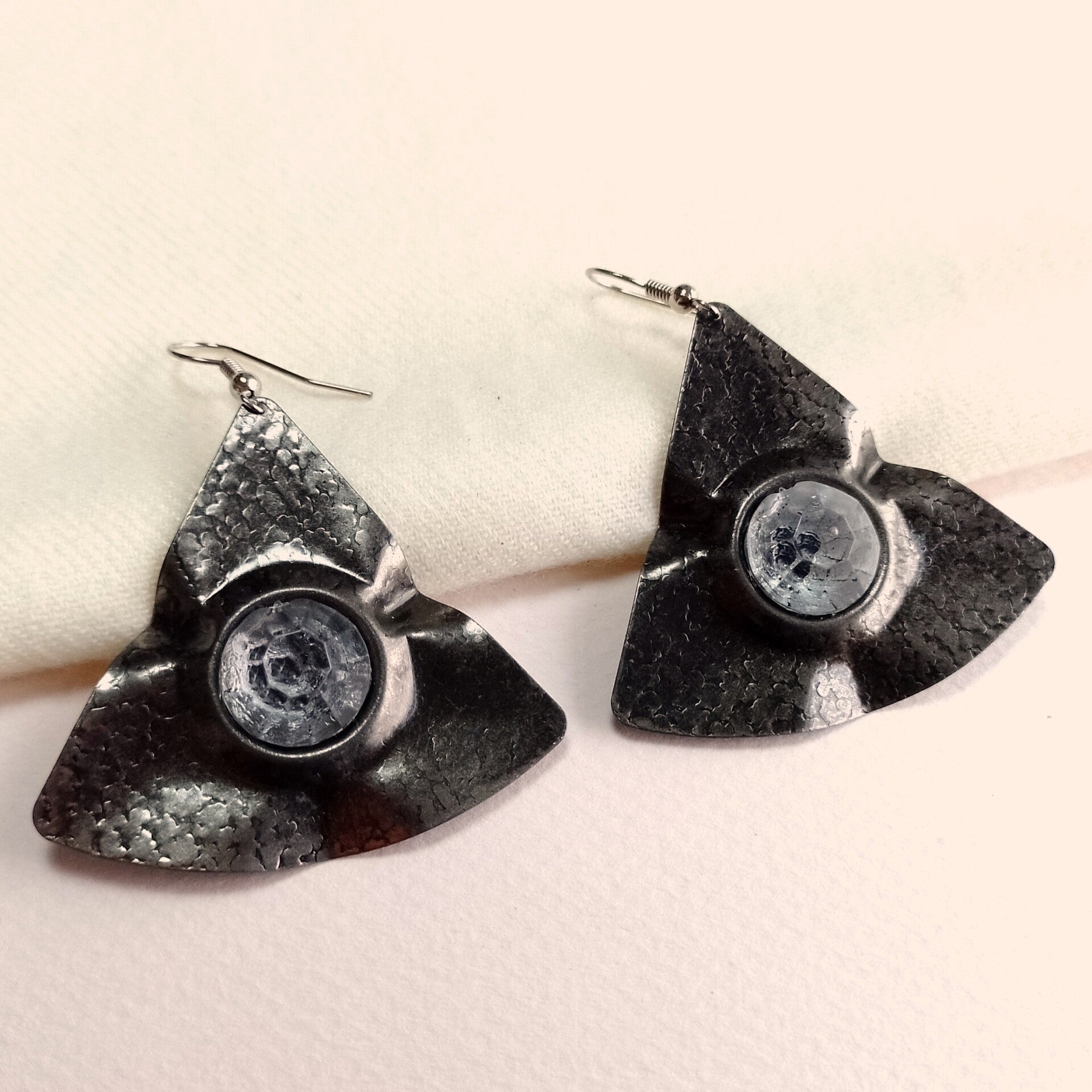 Outlet - Triangle gevouwen oorstekers