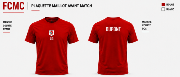 Avant match manches courtes