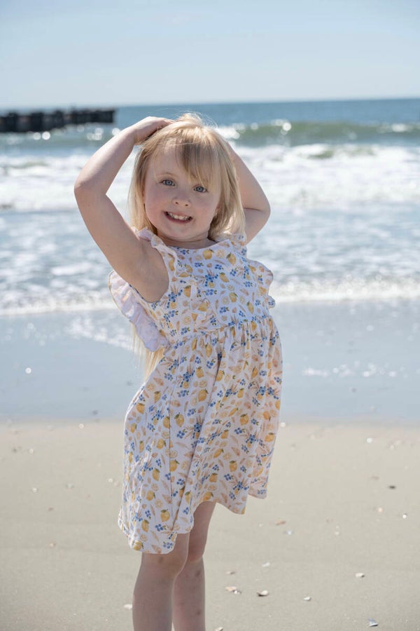Citrus Blues Dress