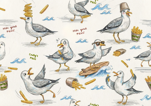 Hide your fries Pajamas