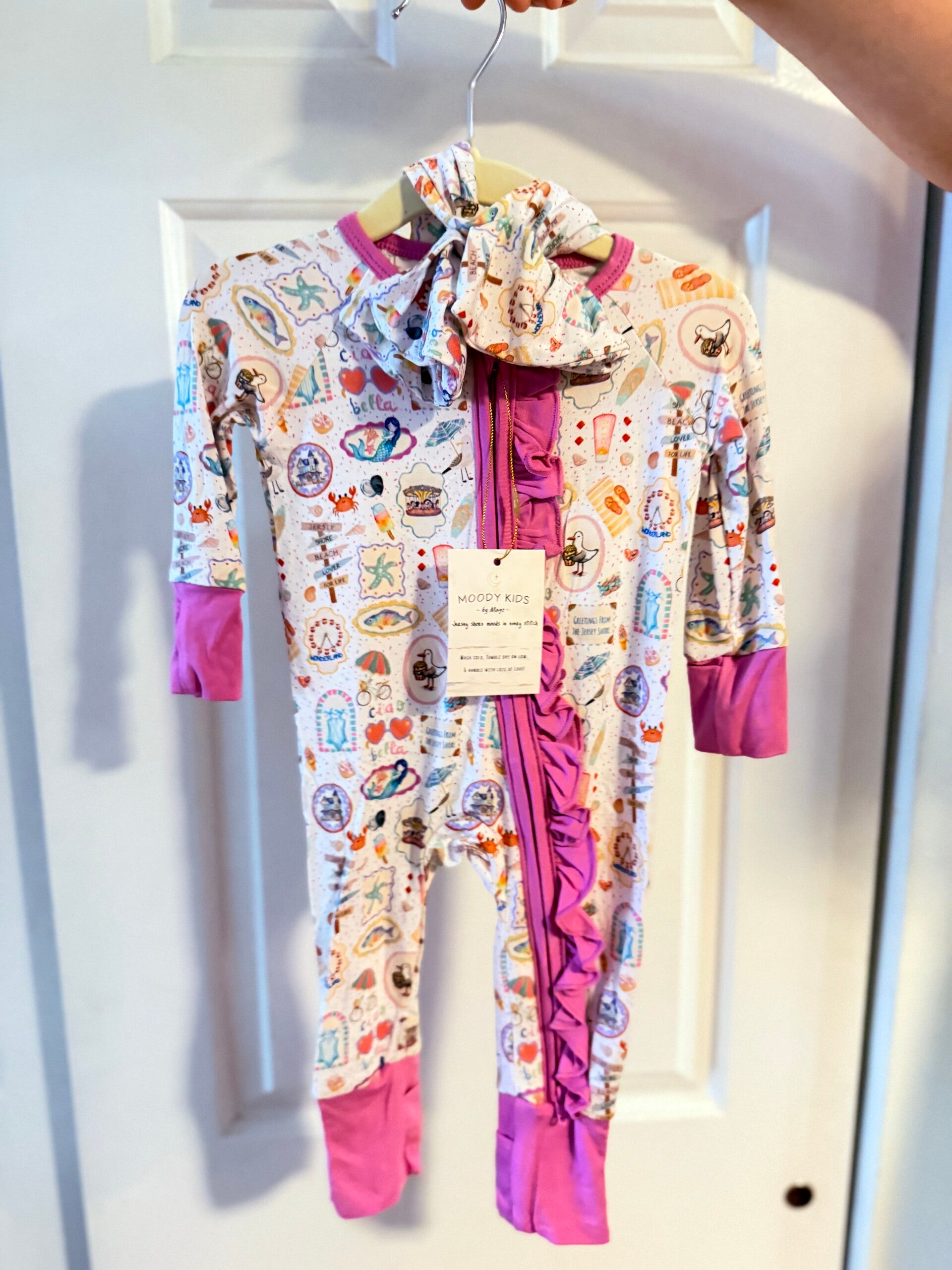 Jersey Shore Ciao Bella Ruffle ONESIE