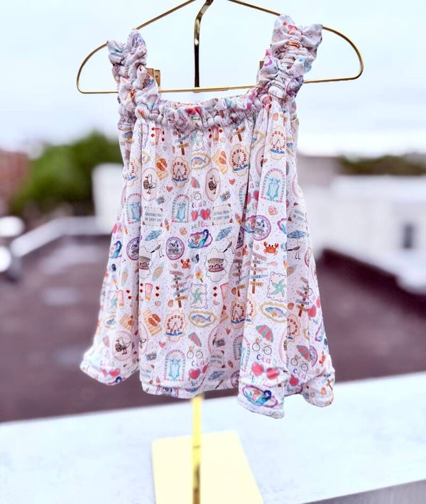 Jersey Shore Ciao Bella girls short set