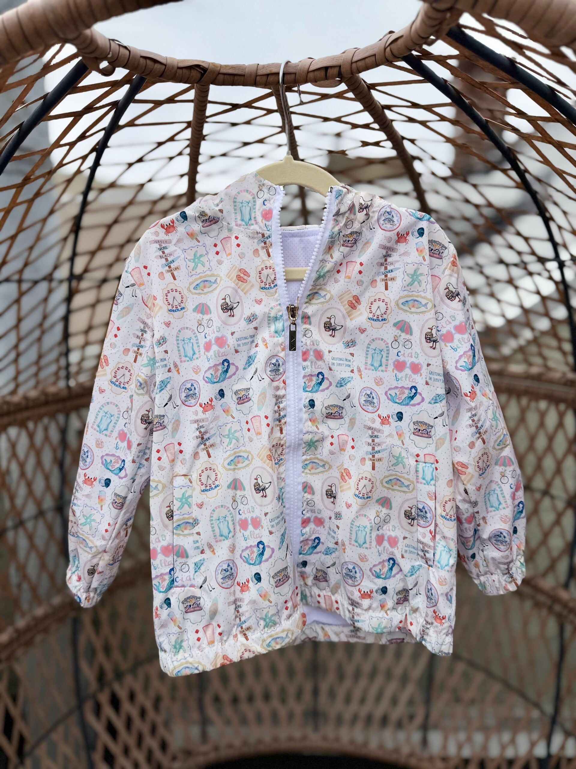 Jersey Shore Ciao Bella Windbreaker Jacket