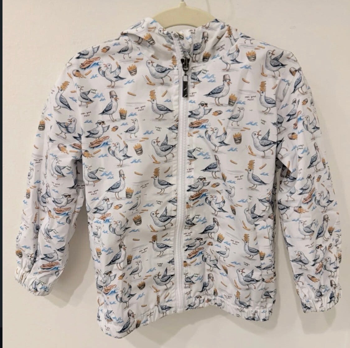 Hide your fries Windbreaker Jacket